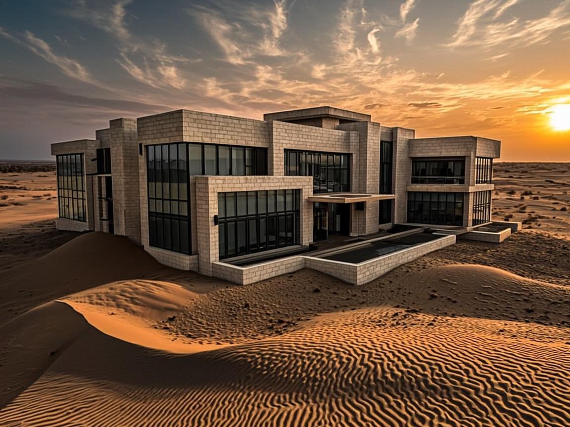 Modern Desert Haven — Dubai Desert, UAE